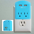 JinxTech 2-Outlet Wall Tap with Dual USB by DailySale