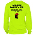 Jobsite - Long Sleeve Hi-Vis T-Shirt by Armed American Supply