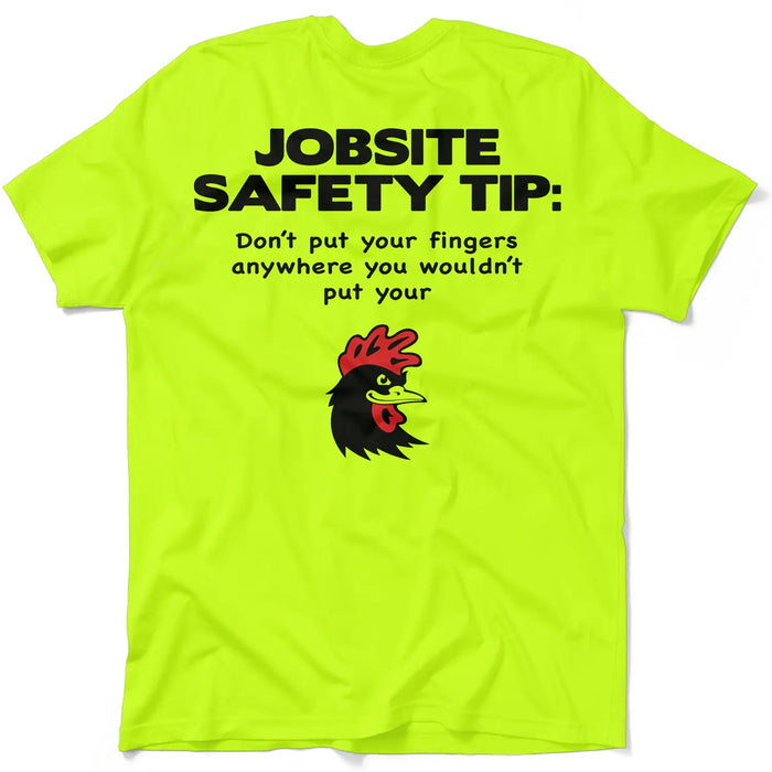 Jobsite - Safety Yellow T-Shirt by Armed American Supply