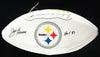 Joe Greene Signed Steelers Logo Football Inscribed "HOF 87" (Fanatics)