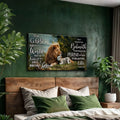 John 3:16: For God So Loved The World Faith Sign by Tailored Canvases