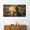John 3:16: For God So Loved The World Faith Sign II by Tailored Canvases