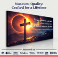 John 3:16: For God So Loved The World Faith Sign III by Tailored Canvases