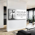 John 3:16: For God So Loved The World Faith Sign VI by Tailored Canvases