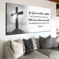 John 3:16: For God So Loved The World Faith Sign VI by Tailored Canvases