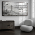 John 3:16: For God So Loved The World Faith Sign VIII by Tailored Canvases
