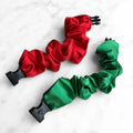 Jolly Duo - 2-Pack Christmas Holiday Buckle Scrunchies - No Snagging, No Tangles by Buckle Scrunchies by RE.STATEMENT