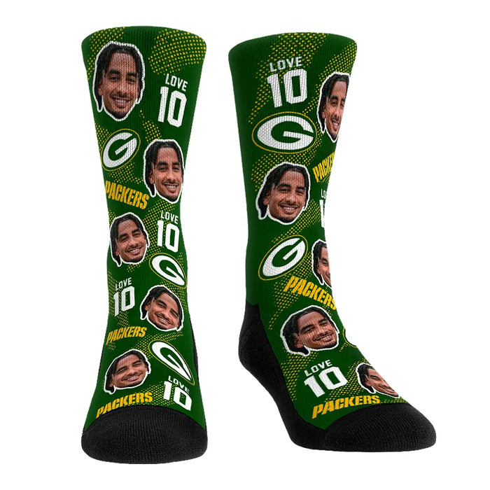 Jordan Love - Green Bay Packers - Football Guy by Rock 'Em Socks