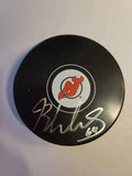 Joseph Blandisi New Jersey Devils Autographed Hockey Puck Beckett Hologram by Price Is Right Miami