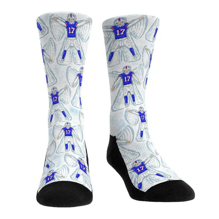 Josh Allen - Buffalo Bills - Snow Angels by Rock 'Em Socks