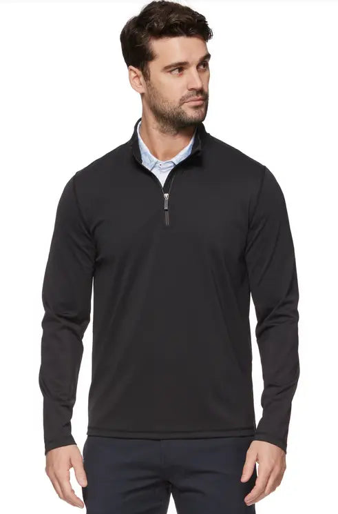 Journey Performance 1/4 Zip - Black by Boutique 23