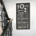 Journey Sign by Tailored Canvases