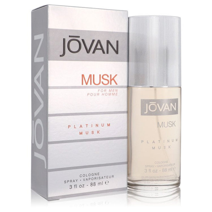 Jovan Platinum Musk by Jovan Cologne Spray 3 oz for Men by Avera Group