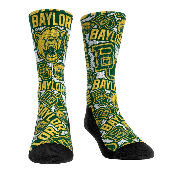 Baylor Bears - Logo Sketch by Rock 'Em Socks