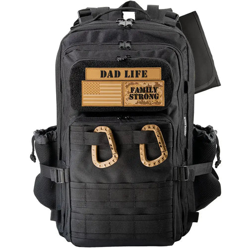 JUG 30L Dad Diaper Bag Backpack - Black by Active Doodie Gear­®