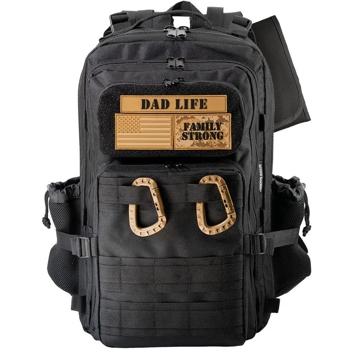 JUG 30L Dad Diaper Bag Backpack - Black by Active Doodie Gear­®