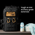 JUG 30L Dad Diaper Bag Backpack - Black by Active Doodie Gear­®