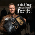 JUG 30L Dad Diaper Bag Backpack - Black by Active Doodie Gear­®