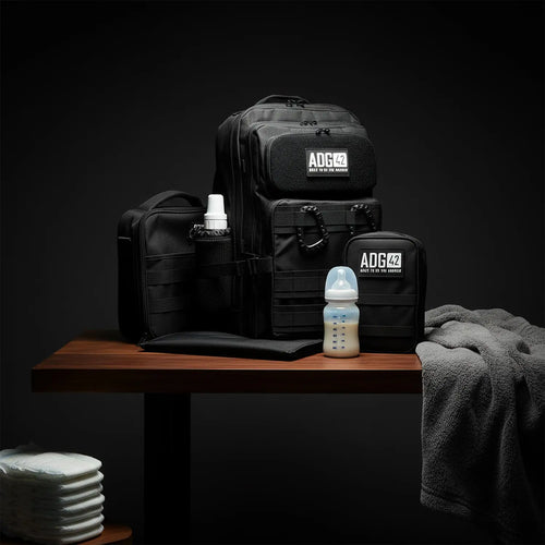 JUG 30L Dad Diaper Bag Backpack Combo Kit by Active Doodie Gear­®