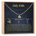 July 10th Cancer Necklace by Dear Ava