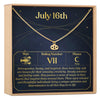 July 16th Cancer Necklace