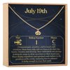 July 19th Cancer Necklace
