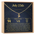 July 25th Leo Necklace by Dear Ava