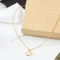 June Birthday Gemstone Necklace by Dear Ava