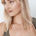 June Birthday Gemstone Necklace by Dear Ava