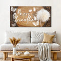 Just Breathe Sign XIII by Tailored Canvases