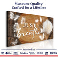 Just Breathe Sign XIII by Tailored Canvases