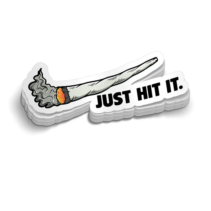 Just Hit It - Hard Hat Decal by Armed American Supply