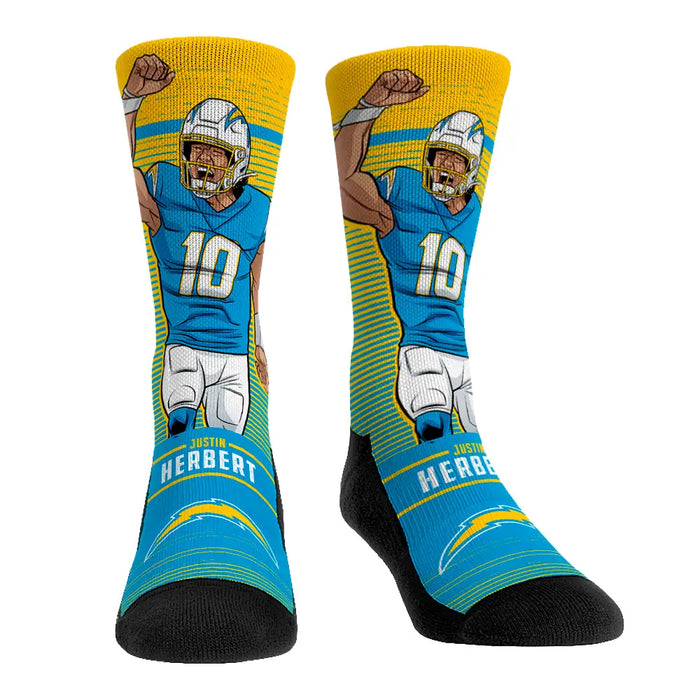 Justin Herbert - Los Angeles Chargers - Big Shot by Rock 'Em Socks