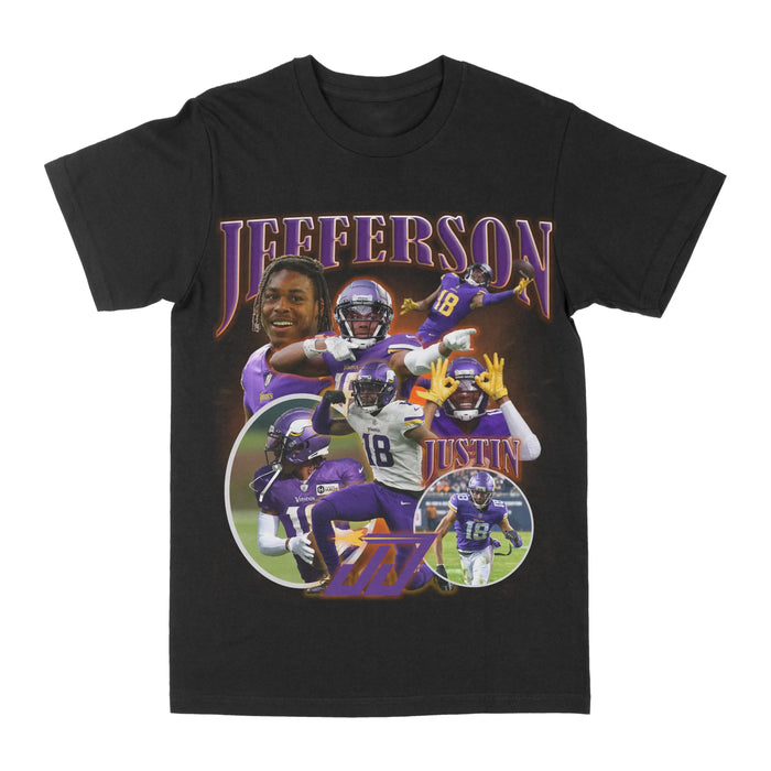 Justin Jefferson Graphic Tee by Obsessed with graphic tees