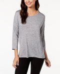 Ideology Womens Drop Shoulder Yoga T-Shirt by Vanessa Jane
