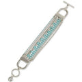 BCBGeneration Silver-Tone Crystal, Stone Mystical Eye Multi-Row Bracelet by Vanessa Jane