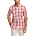 Club Room Mens Herringbone Plaid Pocket Shirt by Vanessa Jane