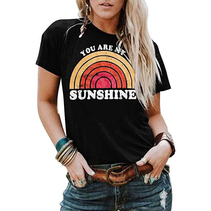 Kaislandy Women's You are My Sunshine T Shirt by DailySale