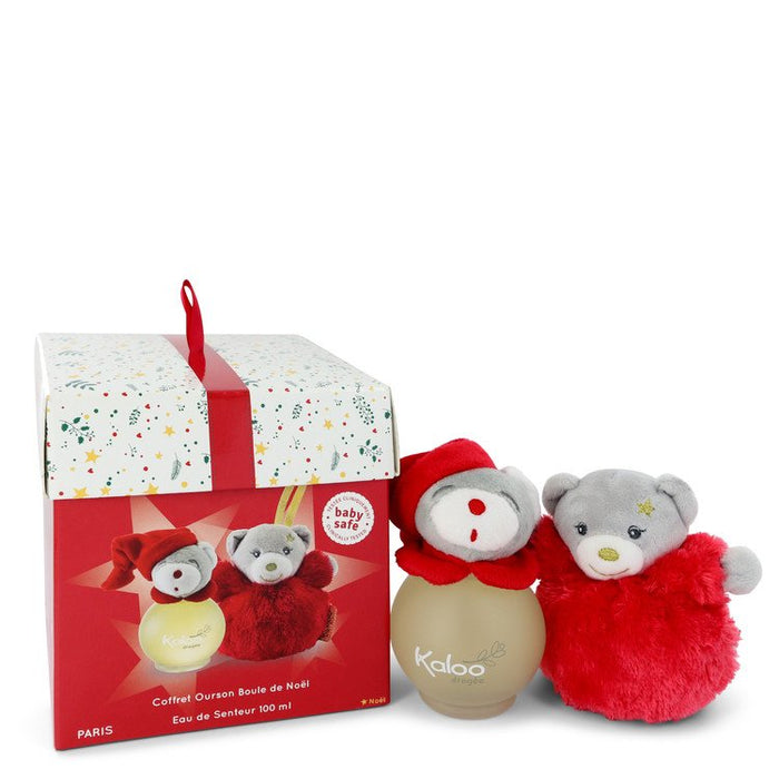 Kaloo Christmas by Kaloo Eau De Senteur Spray + Free Christmas Ball Bear 3.4 oz for Women by Avera Group