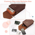 Kalimba Case Thumb Piano Flannelette Bag with Adjustable Strap by DailySale