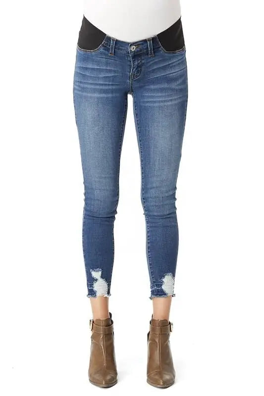 Kancan Gemma Maternity Ankle Skinny by Boutique 23