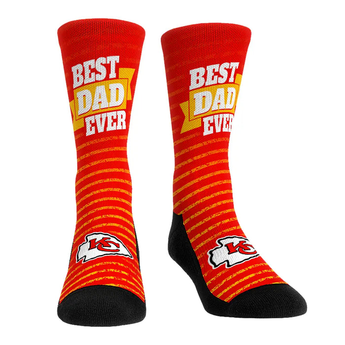 Kansas City Chiefs - Best Dad Ever by Rock 'Em Socks