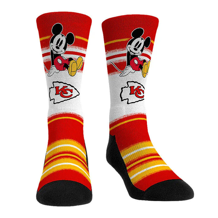 Kansas City Chiefs - Disney - Sit Stripe by Rock 'Em Socks