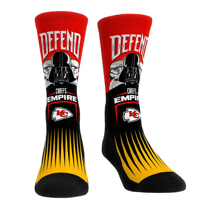 Kansas City Chiefs - Star Wars - Defend The Empire by Rock 'Em Socks