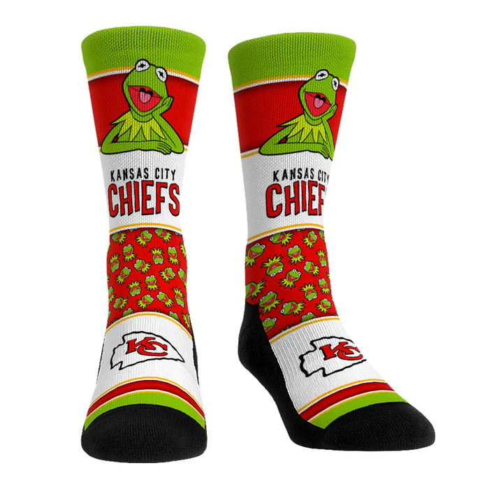 Kansas City Chiefs - The Muppets - Kermit Showcase by Rock 'Em Socks