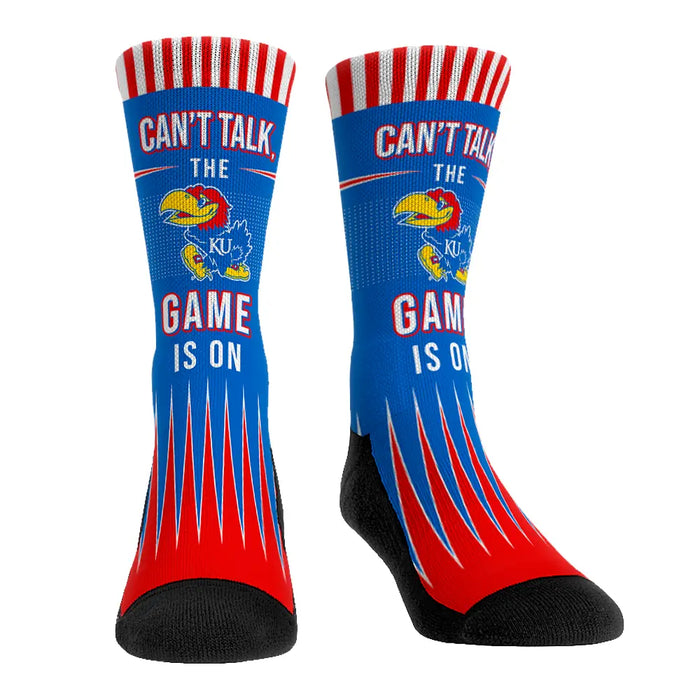 Kansas Jayhawks - Can't Talk by Rock 'Em Socks