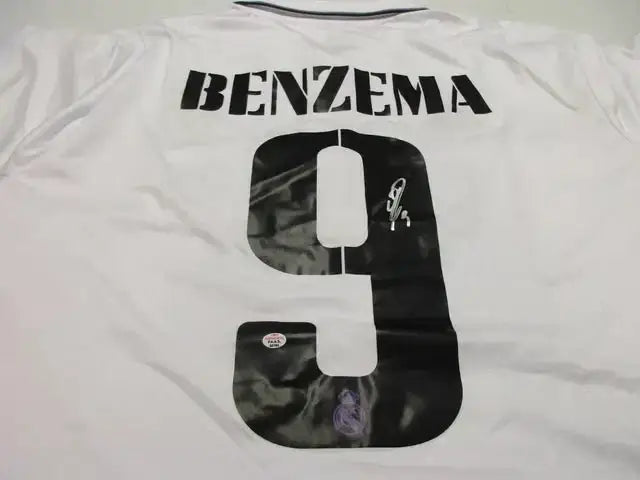 Karim Benzema Signed Soccer Jersey (PAAS COA) by Price Is Right Miami