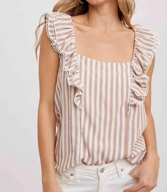 Kate Striped Blouse - Coco by Boutique 23