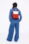 Kaut Mini Backpack Cherry Block by Lefrik USA