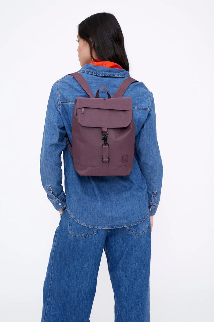Kaut Mini Backpack Maroon by Lefrik USA